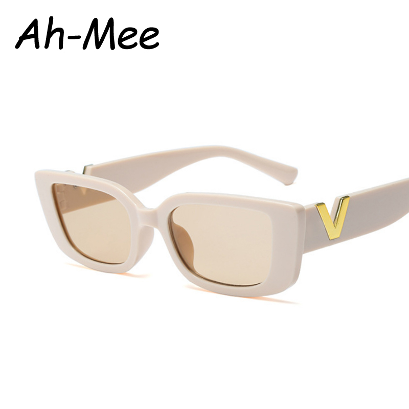 Vintage Cycling Gear - Cycling Fashion Rectangle Sunglasses Women Luxury