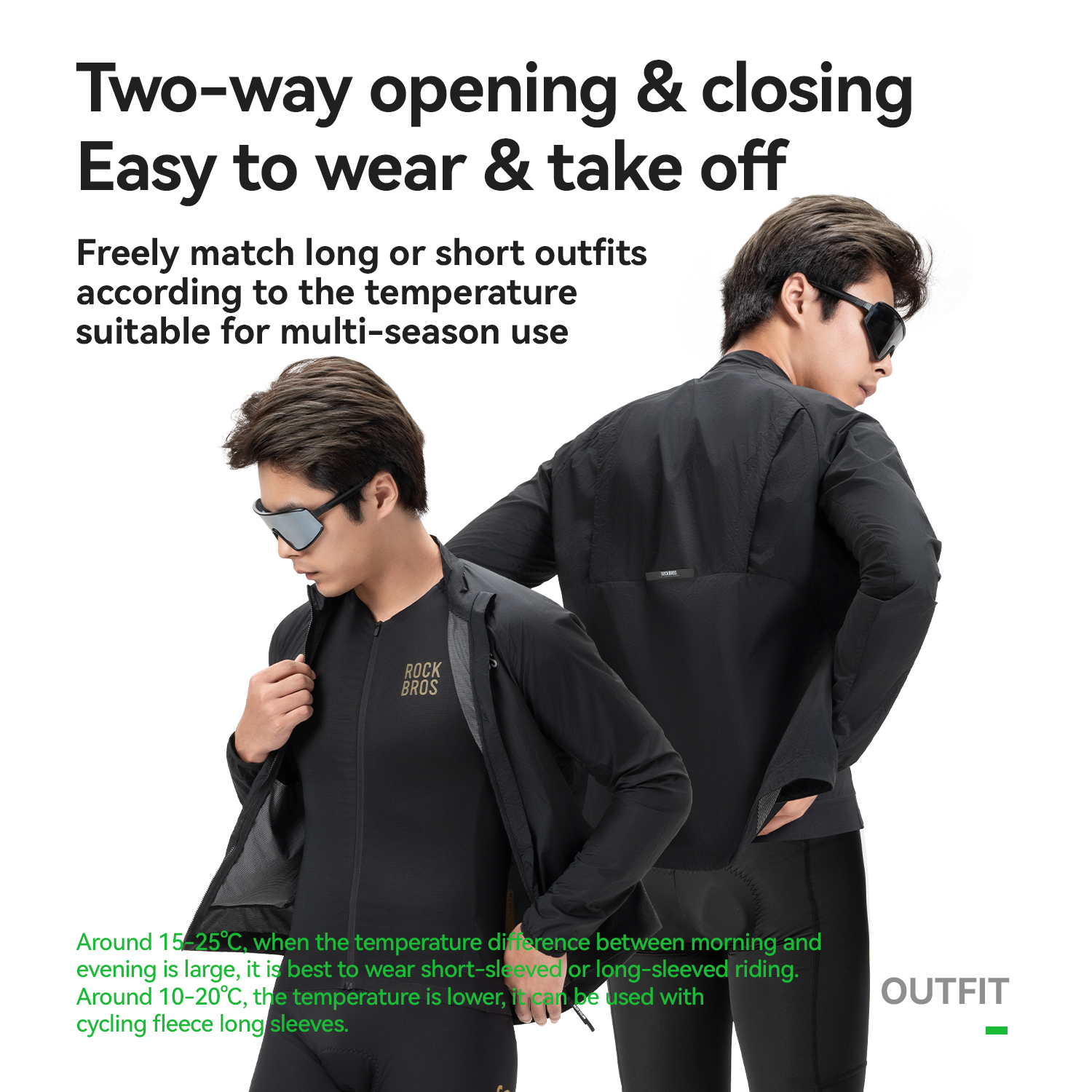 ROCKBROS Cycling Jacket Windpr - Cycling Gear Travel Bag incelemesi ve fiyatı