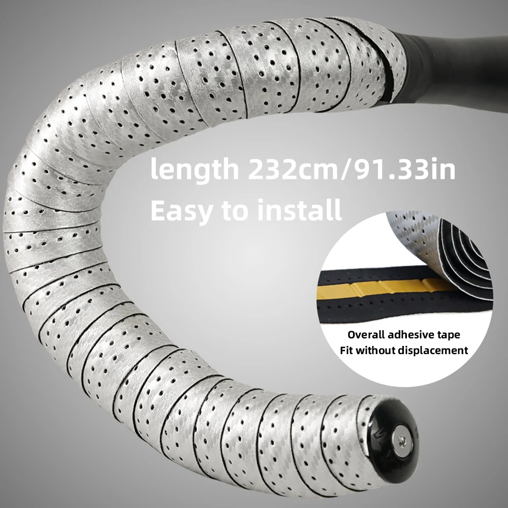Carbon Fiber Pattern Road Bike - Bike Handlebar Tape incelemesi ve fiyatı