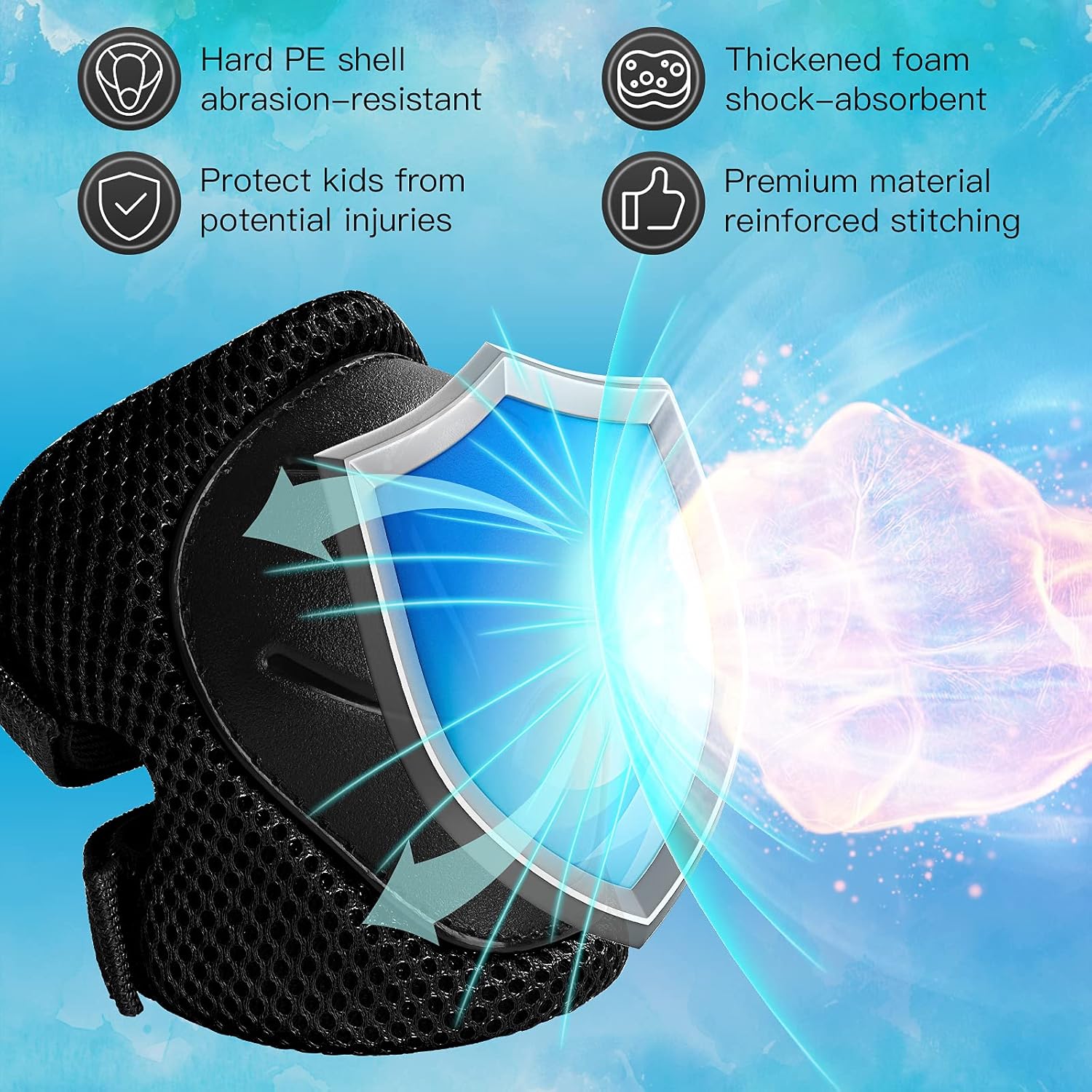 6PCS Kids Protective Gear Set  - Cycling Gear Of The Year incelemesi ve fiyatı
