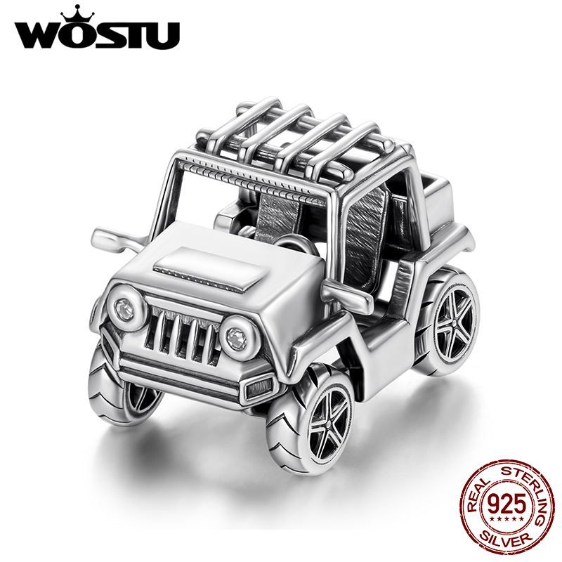 WOSTU 925 Sterling Silver Car  - Vintage Cycling Gear incelemesi ve fiyatı