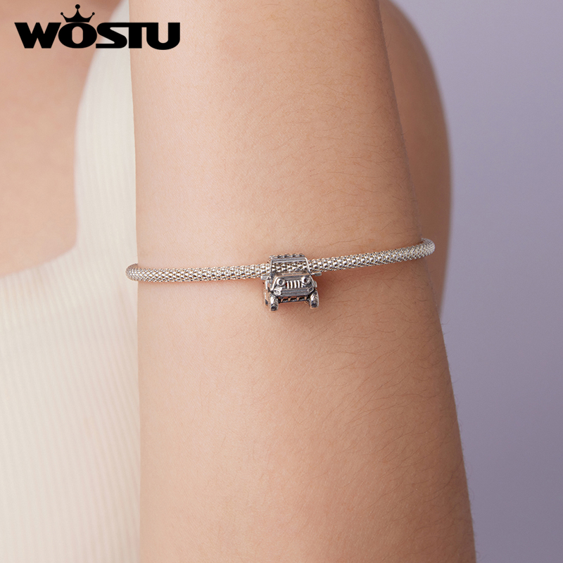 WOSTU 925 Sterling Silver Car  - Vintage Cycling Gear incelemesi ve fiyatı