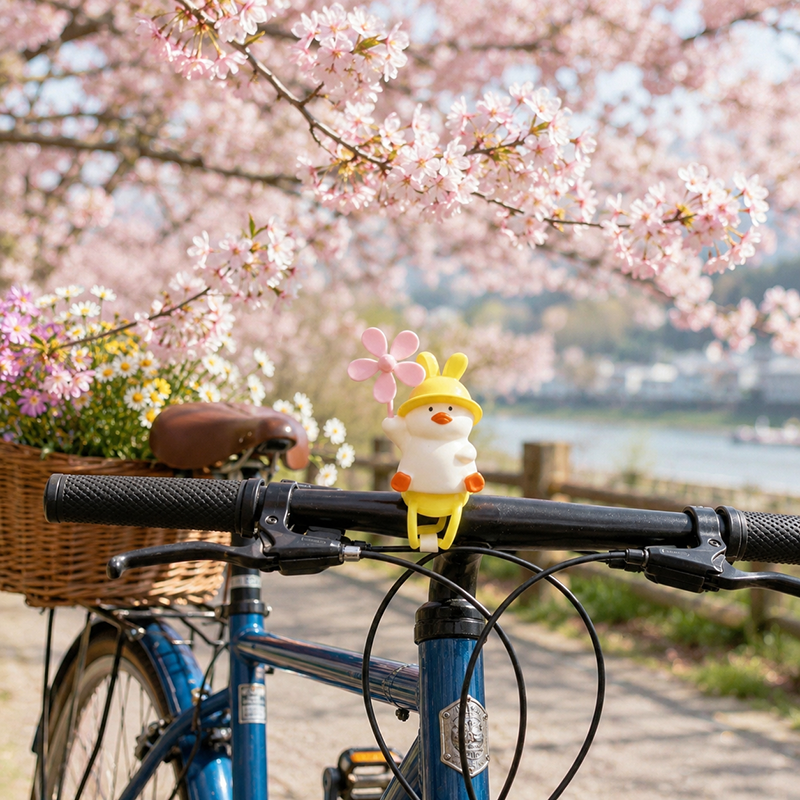 Adorable Yellow Duck Windmill  - Bike Handlebar Tape incelemesi ve fiyatı