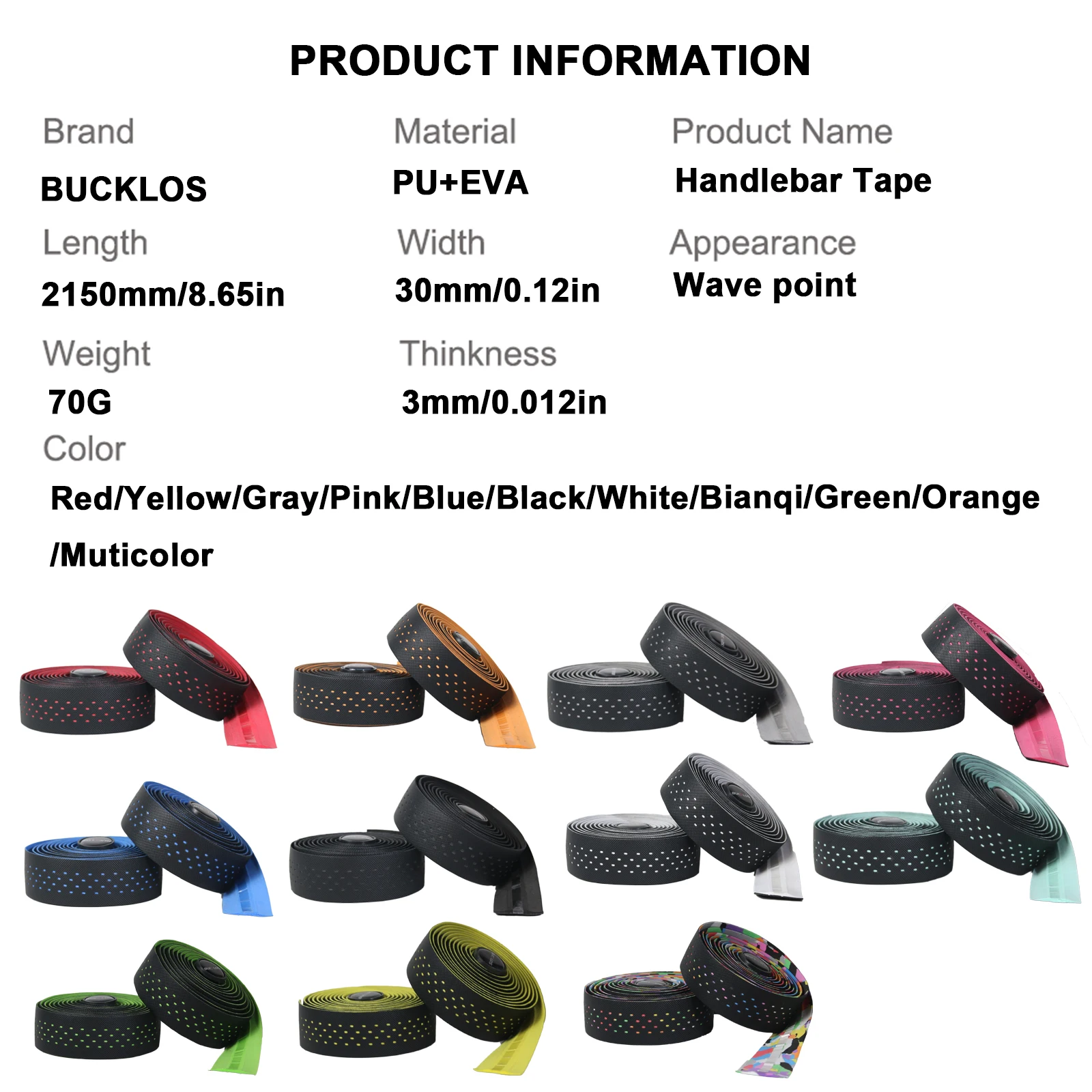 BUCKLOS Professional Gravel Bi - Bike Handlebar Tape incelemesi ve fiyatı