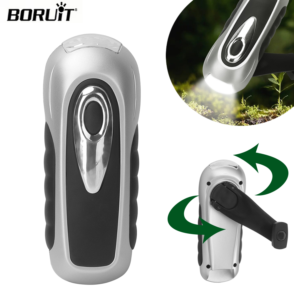 BORUIT LED Flashlight Hand Cra - Cycling Low Gear incelemesi ve fiyatı