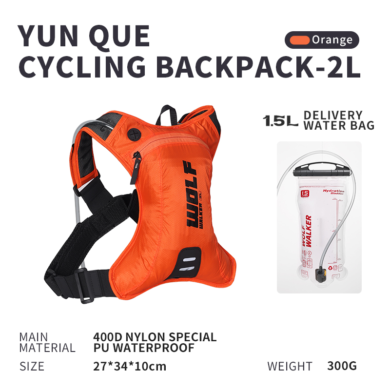 WOLFWALKE skylark Off road run - Cycling Backpack incelemesi ve fiyatı