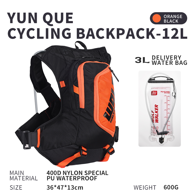 WOLFWALKE skylark Off road run - Cycling Backpack incelemesi ve fiyatı