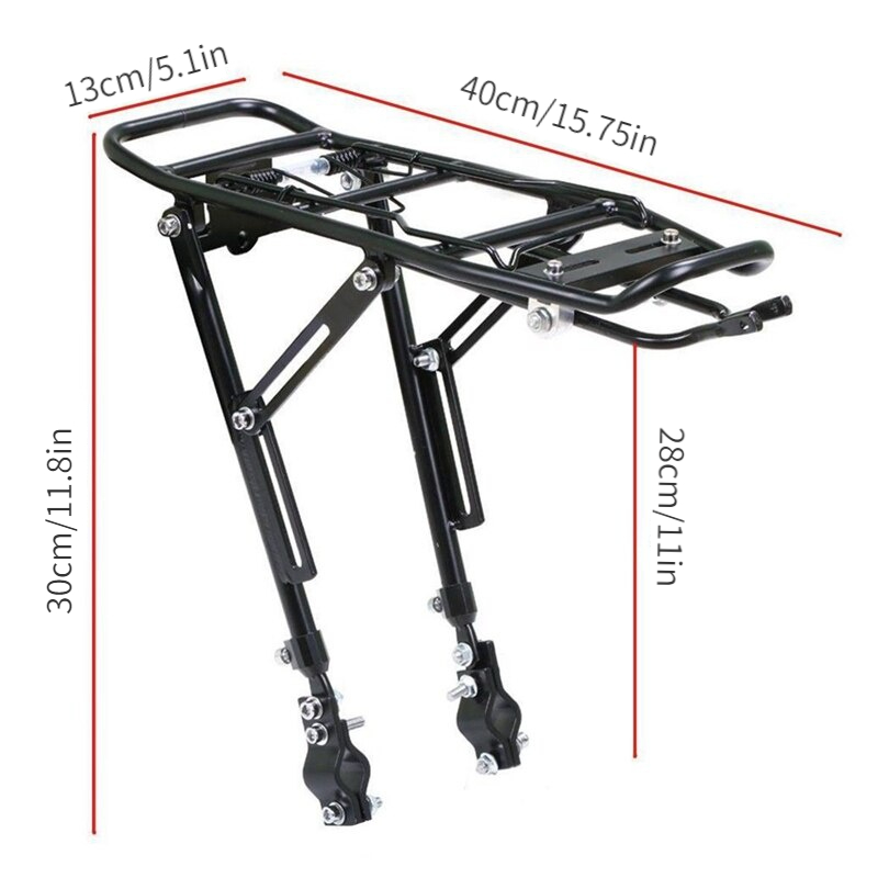 1PC Alloy Rear Bicycle  Rack C - Cycling Backpack incelemesi ve fiyatı