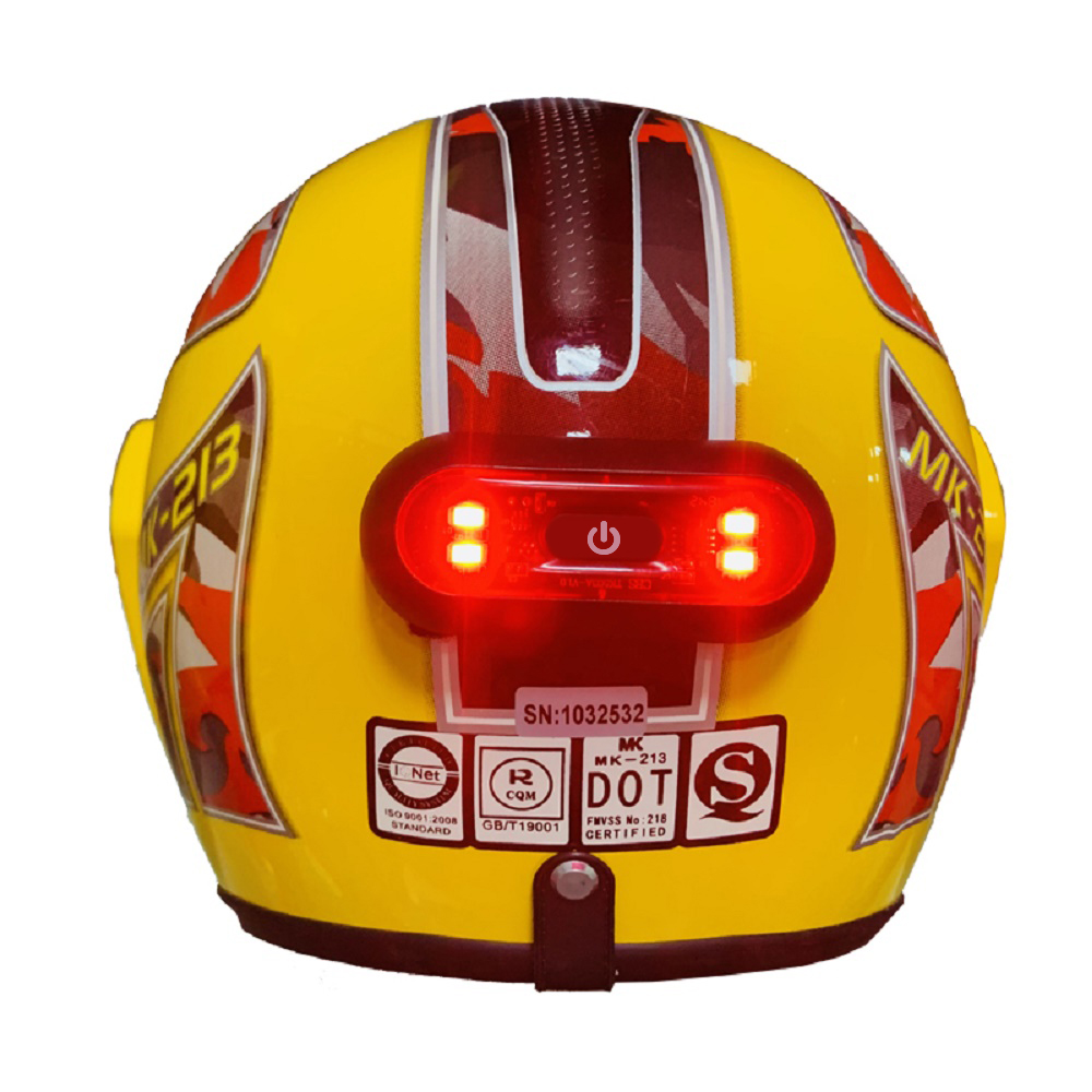 4 Lamp Beads Bicycle Helmet Le - Cycling Gear And Accessories incelemesi ve fiyatı
