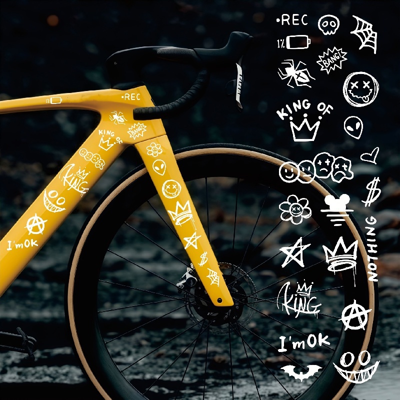 1set graffiti animation simple - Cycling Gear Travel Bag incelemesi ve fiyatı