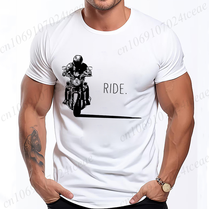 Men's Casual Motorcycle Graphi - Vintage Cycling Gear incelemesi ve fiyatı