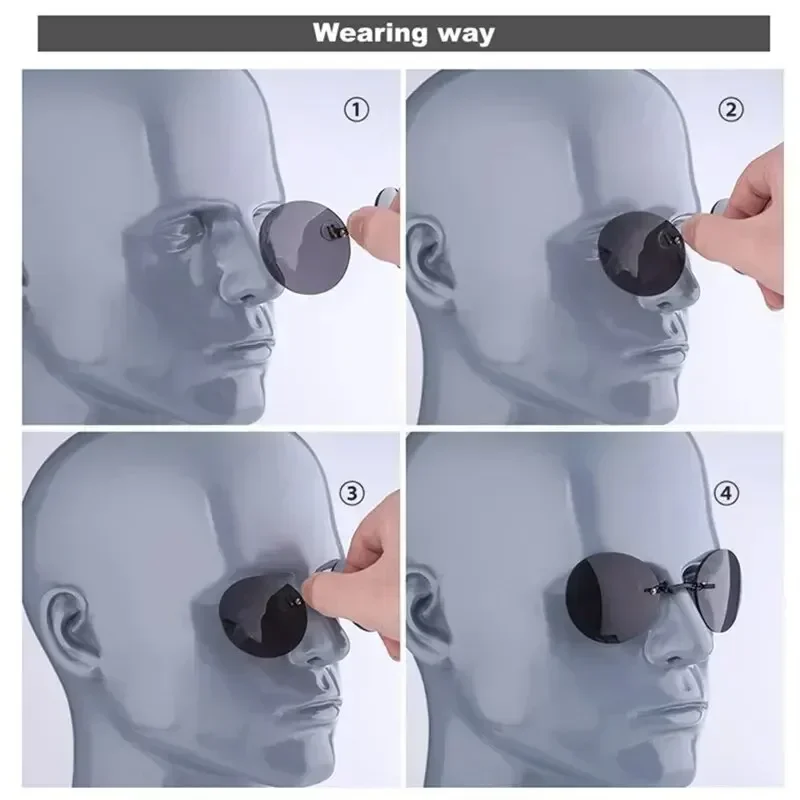 Clip On Nose Glasses Round Rim - Vintage Cycling Gear incelemesi ve fiyatı