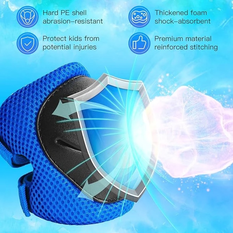 6PCS Kids Protective Gear Set, - Cycling Gear Of The Year incelemesi ve fiyatı