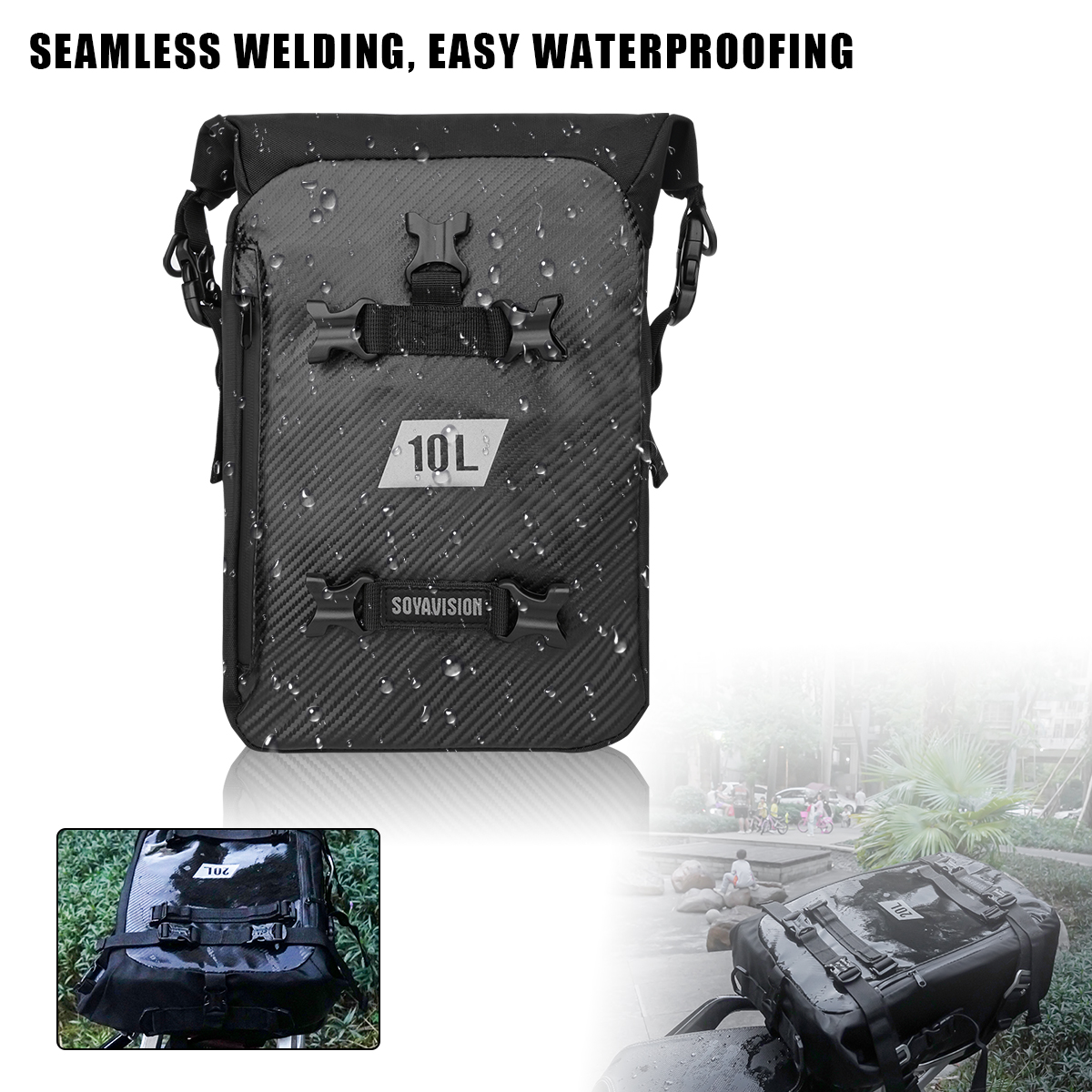 Waterproof Crash Bars Bag Moto - Cycling Backpack incelemesi ve fiyatı