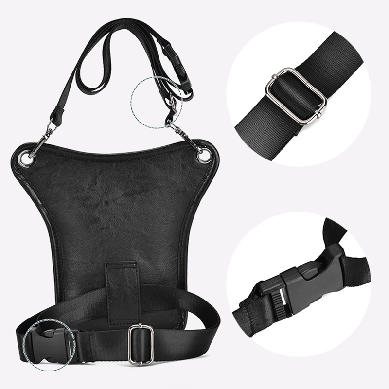Vintage Pu Leather Waist Pack  - Vintage Cycling Gear incelemesi ve fiyatı