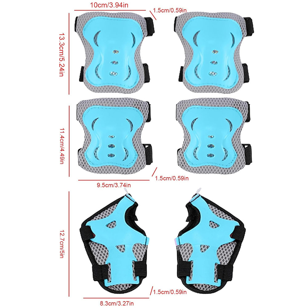 6 In 1 Kids Protective Gear Se - Cycling Gear Of The Year incelemesi ve fiyatı