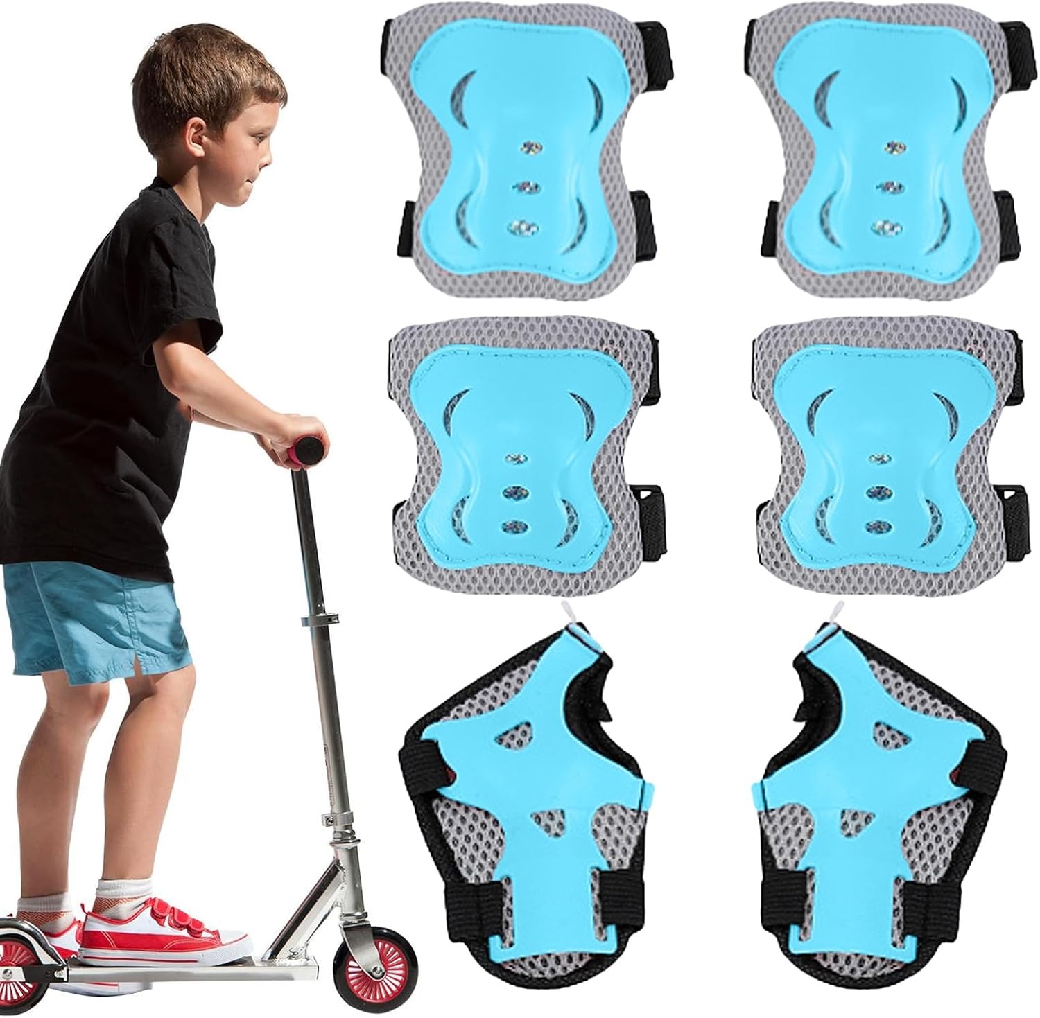 6 In 1 Kids Protective Gear Se - Cycling Gear Of The Year incelemesi ve fiyatı