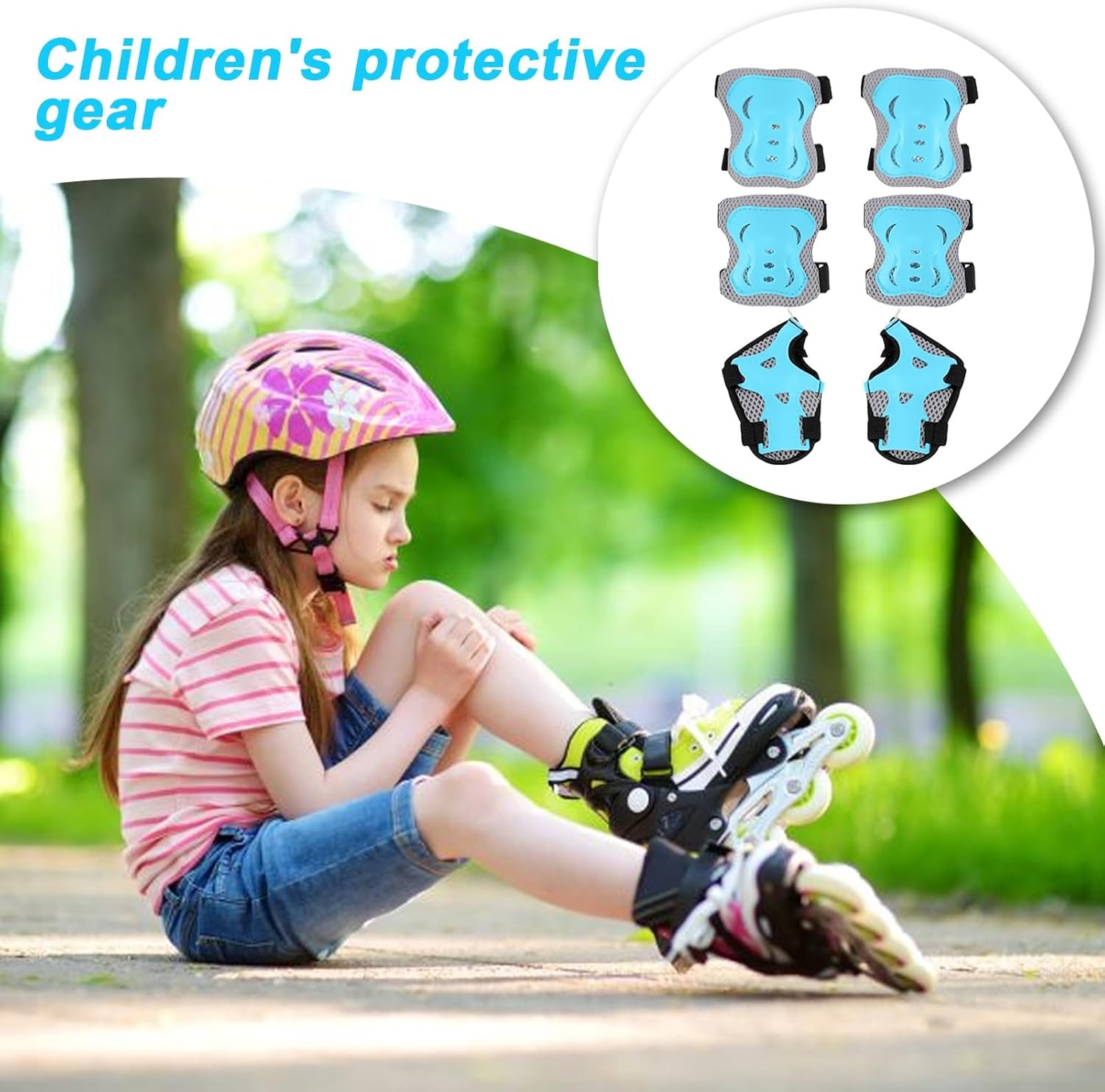 6 In 1 Kids Protective Gear Se - Cycling Gear Of The Year incelemesi ve fiyatı