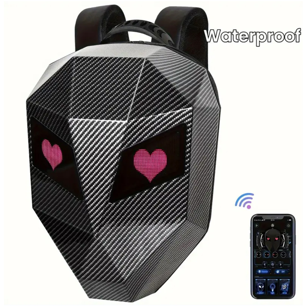LED Backpack For Man PVC Hard  - Cycling Backpack incelemesi ve fiyatı