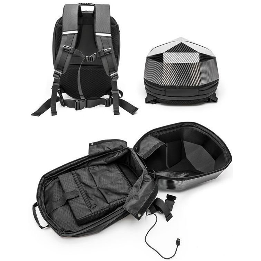 LED Backpack For Man PVC Hard  - Cycling Backpack incelemesi ve fiyatı